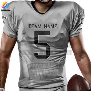 Último Diseño Personalizado de Camisetas de Fútbol Americano, Uniformes de Secado Rápido, Tallas Grandes, Unisex, Personalizadas con Nombre de Equipo, Fórmula 1 - Product Image 4