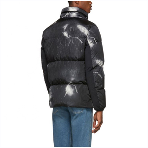Veste matelassée épaisse pour homme, impression personnalisée OEM - Product Image 3