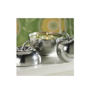 Récipient de bougie de stockage de cire de cuivre de Noël avec couvercle en or fournitures d'éclairage de décoration de maison élégante pour un décor festif - Product Image 5