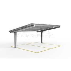 Installation <span class=keywords><strong>solaire</strong></span> en <span class=keywords><strong>aluminium</strong></span>, Port de voiture, système de montage de véhicules, sûr et stable, Production rapide - Product Image 4