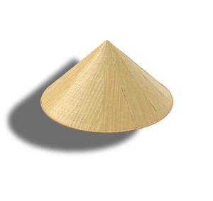 Chapeau de ferme de riz en bambou, casquette conique japonaise, style asiatique chinois - Product Image 4