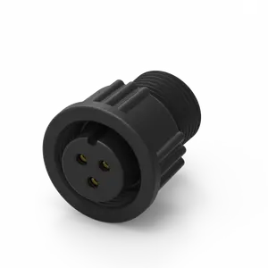 B Size 3PIN Molded with Cable Waterproof Connector-10A