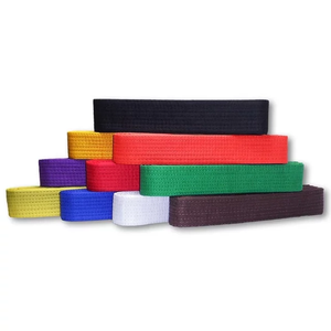 Cinturones de Jiu Jitsu Brasileño de Alta Calidad, Ropa de Artes Marciales de Karate, 100% Algodón, Transpirable, Ligero, Unisex, Delantero - Product Image 1