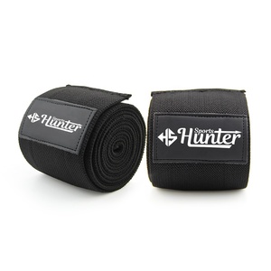 Wholesale Women Men Fitness <b>Knee</b> <b>Pads</b> Nylon <b>Knee</b> Wraps for Weight Lifting Comfortable Powerlifting <b>Knee</b> Wrap - Product Image 2