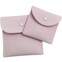 Mini pochette à bijoux avec logo imprimé, vente en gros