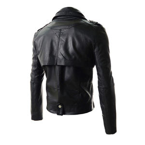 Chalecos de cuero de talla grande para hombre, ropa cómoda y útil, de alta calidad, venta al por mayor - Product Image 2