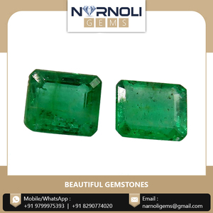 Vente de Noël Pierre précieuse émeraude brésilienne de qualité supérieure Pierres précieuses en vrac d'Inde - Product Image 5
