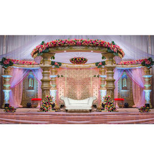 Mandril de fibra para boda, decoración elegante de boda, Reino Unido, deslumbrante, Devdas - Product Image 1