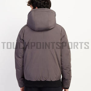 แบรนด์ที่กำหนดเอง100% ไนลอนเสื้อแจ็คเก็ตที่มีคุณภาพสูงบุรุษเสื้อกันลมแจ็คเก็ต - Product Image 3