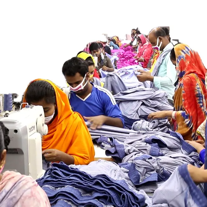T-shirt à manches courtes, vêtements pré-fait, fabrication du Bangladesh, personnalisés, OEM, pour le jogging,