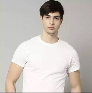 Camisetas Unisex de Manga Corta para Hombre, 100% Algodón, Cuello Redondo, Tejido de Rizo, Transpirables, Ecológicas, Tallas S-5XL, Logotipo OEM, Lisas - Product Image 2