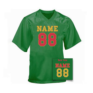 เสื้ออเมริกันฟุตบอลแบบสั่งทำคุณภาพสูง พร้อมรูระบายอากาศด้วยเลเซอร์ ตัวเลขปักแบบ Tackle Twill แห้งเร็ว - Product Image 3