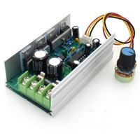Taidacent DC Moteur 12V Ventilateur Circuit De Commande 24V PWM Carte de Contrôle de Vitesse 48V DC Moteur Brossé Contrôleur Circuit pour voiture Électrique