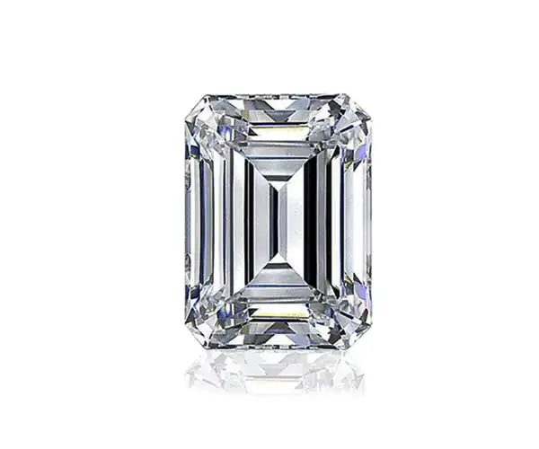 Lab grown diamond-Diamante Suelto, <span class=keywords><strong>Esmeralda</strong></span> blanca, corte excelente, CVD
