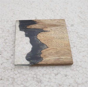 Alfombrillas y almohadillas craqueladas de madera de resina de Color personalizado - Product Image 3