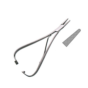 เครื่องมือจัดฟันคุณภาพสูง คีมจับเข็ม/คีมมาติเย่ ขนาด 20 ซม./8 นิ้ว - Product Image 1