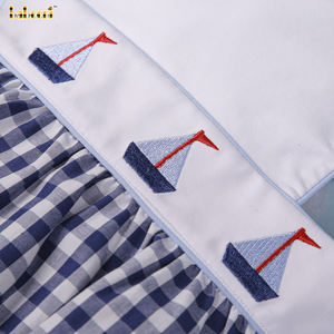 Ropa de Invierno de Lujo para Bebés Niños Babeeni Sailboat, de Algodón y Spandex, OEM ODM, Personalizada, Hecha a Mano, al por Mayor, con Botones, Sólida, OEKO-TEX - Product Image 5