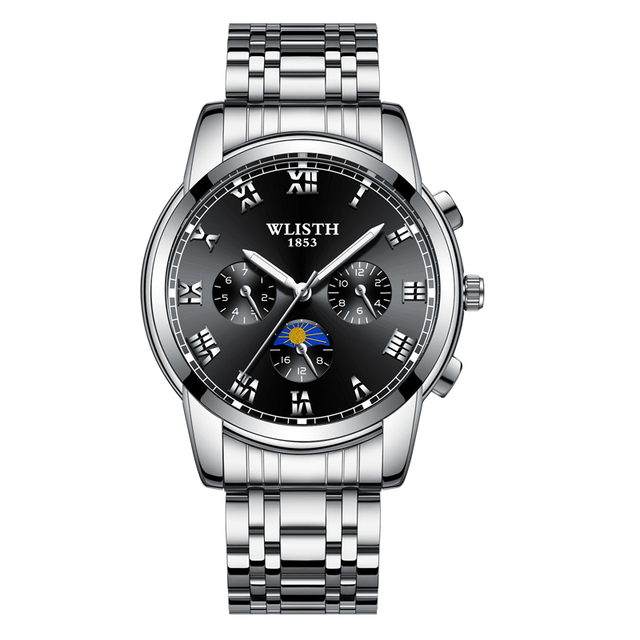 Wlisth Luxury Quartz Watch Popular Fashion Automatic Men's Watch Made in China Wholesale Wristwatches
