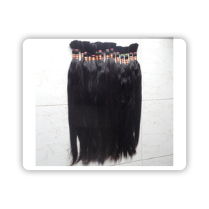 Extensiones de cabello humano indio de Color Natural, superventas - Product Image 1