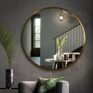 Élégant Art Déco Design Classique Miroir Noir Décoration Murale Simple et Élégant - Product Image 2