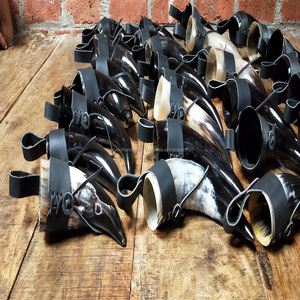 Natural Drinking Horn หนังผู้ถือ/ไวกิ้งฮอร์น - Product Image 4