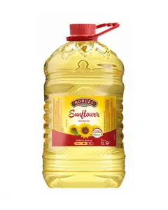 Raffiniertes Sonnenblumen öl raffiniertes 5-Liter-Plastikflaschen Kochen Verwendung | Hochwertiges Sonnenblumen-Pflanzenöl