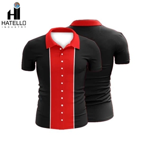 Camiseta Polo para hombre personalizada de alta calidad, Camiseta corta personalizada con logotipo estampado bordado de fábrica, nuevo patrón sólido - Product Image 6