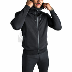 Trajes de pista personalizados para hombre, ropa deportiva de poliéster/algodón, novedad - Product Image 3