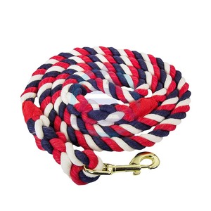 เชือกคอตตอนสำหรับจูงสุนัขผลิตภัณฑ์สำหรับขี่ม้าเชือกสำหรับสัตว์เลี้ยงเชือกจูงสุนัขสีตามสั่ง - Product Image 1