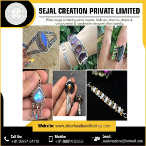 Brazalete en forma de Estrella de Plata de Ley 925 de alta calidad, estilo Vintage dorado con perla para regalo, compromiso, aniversario - Product Image 2