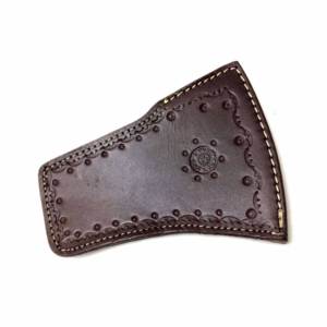 Funda de cuero de grano rico para cuchillos y hachas, producto superior de fábrica prémium - Product Image 3