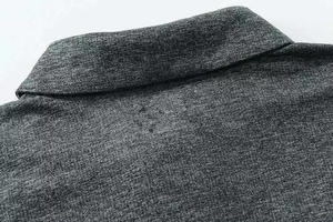 Camiseta de manga corta informal para hombre, camisetas de polo de secado rápido y patrón sólido, logotipo personalizado de talla grande y diseño en blanco, precio al por mayor - Product Image 6