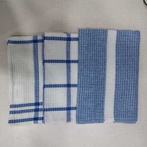 100% Cotton <b>Disposable</b> Antimicrobial Custom Wholesale Waffle Weave Yarn Dyed Kitchen <b>Towels</b> Tea <b>Towels</b> - Product Image 5