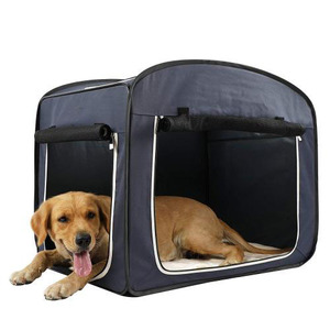 Porte-animal de compagnie, transporteur pour chien, sac aérien, cage, pliable - Product Image 1