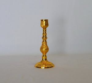 Premium Hot Fancy Modern Luxury Venta caliente Portavelas de aluminio Oro rosa en relieve Estilo moderno Portavelas de lujo Portavelas - Product Image 5