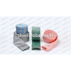 Rollo de tela semiacabada de punto de alambre de acero inoxidable, producto para esponja de cocina, superventas - Product Image 3