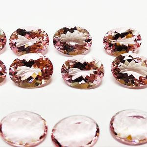 Lote al por mayor de piedras preciosas sueltas de corte ovalado de alta calidad, morganita rosa preciosa para joyería, 6x3MM, piedras preciosas de morganita de corte ovalado, OEM y ODM - Product Image 5