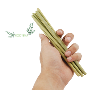 Venta al por mayor de paja de hierba vietnamita bebiendo biodegradable con material de alta calidad y buen precio para usar todos los días de forma saludable - Product Image 1