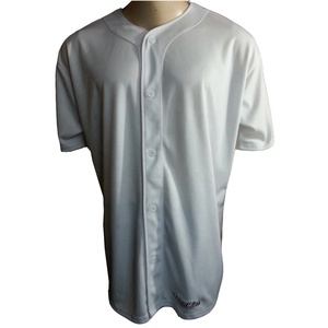 Jersey de béisbol clásico con botones completos para adultos Diseño transpirable de talla grande - Product Image 4