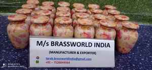 Recuerdo pequeño, urna de cremación, Brassworld, India - Product Image 3