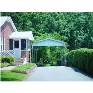 Kit de jardin portable, abordable, petit, à structure en acier préfabriquée, 24 pieds x 24 pieds, abri de jardin en métal, parking <span class=keywords><strong>pour</strong></span> voiture, rangement extérieur - Product Image 2