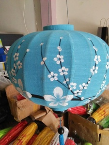Lanterne en bambou artisanale du Vietnam, en satin, pour restaurant, fête, décoration de mariage, à suspendre, avec housse en tissu de soie DIY, colorée, vente en gros, exportation - Product Image 5