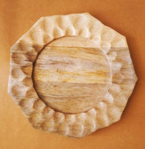 Venta CALIENTE DE MARZO DE 2025 Platos de postre para uso de utensilios de cocina Uso de artículos de hotel Uso de aperitivos Decoración para el hogar plato clásico de madera - Product Image 2