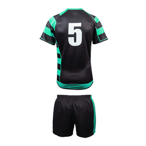 Uniforme da Rugby a maniche corte confortevole personalizzata nuova divisa da Rugby di Design per la squadra sportiva - Product Image 2