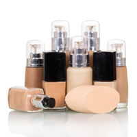 Fond de teint Forever pour le visage, ingrédients minéraux naturels, peau éclatante, fini mat, écran solaire, imperméable, personnalisable, ISO