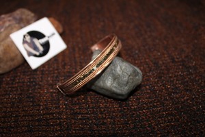 Brazalete tejido de latón unisex de alta calidad, precio al por mayor, fabricante de joyería artificial, diseño indio tradicional - Product Image 3