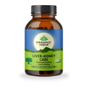 180 Capsules Bottles of Organic India Liver Kindey Care Herbal Healthcare Natural Capsules Indian Origin Direct Air Supply From