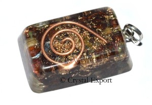 จี้จักระ ractangale ที่ดีที่สุด: จี้ ractangale จักระ orgone - Product Image 2