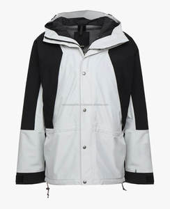 Nouvelles vestes coupe-vent respirantes d'hiver en maille à fermeture éclair, de style élégant, bon marché, personnalisées, petit MOQ, mode, imperméables, grandes tailles - Product Image 1