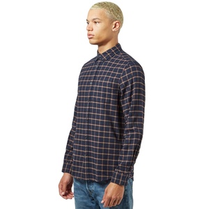 Chemises à col rabattu pour hommes, vêtement chaud et personnalisé, molletonné, épais, flanelle, à carreaux, décontracté, collection hiver - Product Image 3